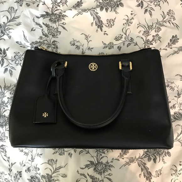 Tory Burch Handbags - Tory Burch Robinson Mini Double Zip tote